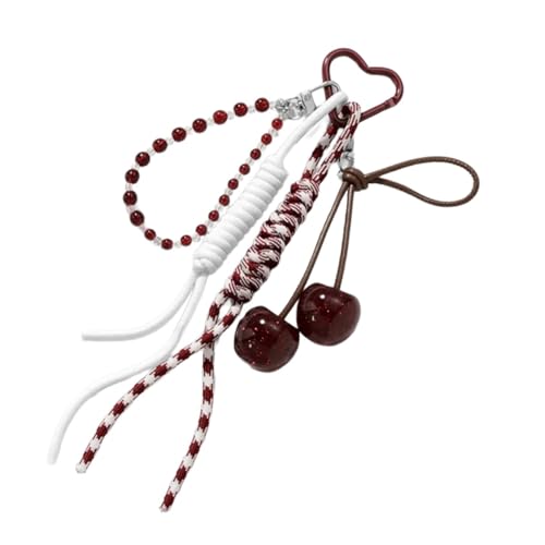 Trendy Geflochtener Schlüsselrittbeutel Anhänger Legierung Legierung Schlüsselbund Accessoires Geldbeutel Charme Hanges Ornament Rucksack Charme Für Modische Schlüsselorganisatorin Für Frauen von BUBEFSKD