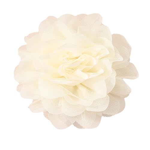 Trendy Mesh Blumennadel Schmücken Vielseitige Kragen Pin Broschen Accessoire Für Hemden Kleiderpartys Hochzeiten Und Mehr Mesh Flower Brosche von BUBEFSKD