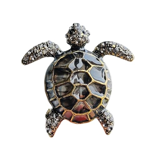 Turtles Brosche Mit Legierungsdetail Robuste Beschichtung Mode Schmuck Für Freizeitkleidung Schöne Tierthema Geschenk Für Kinder Schildkröten von BUBEFSKD