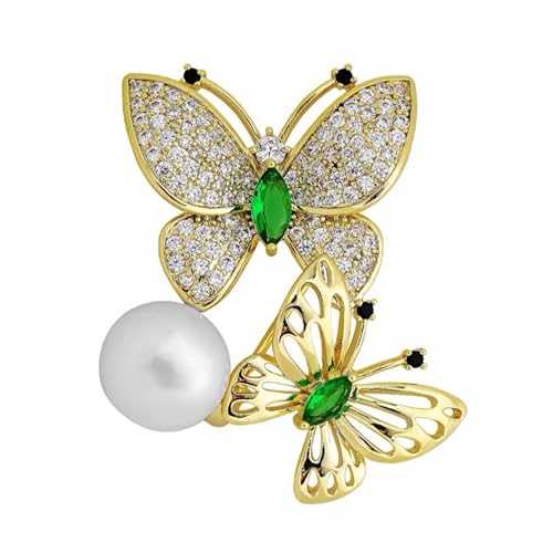 Unique Bird Brosche Bienen Schmetterling Emaille Charme Badge Bankett Schalstifte Schmuckparty Kleidung Anstecknadel Geschenk Für Frauen Statement von BUBEFSKD
