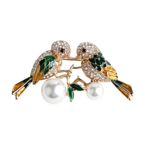 Unique Bird Brosche Bienen Schmetterling Emaille Charme Badge Bankett Schalstifte Schmuckparty Kleidung Anstecknadel Geschenk Für Frauen Statement von BUBEFSKD