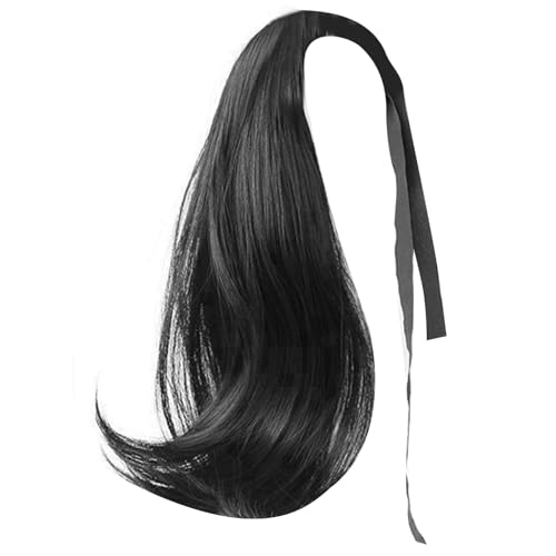 Verstellbare Bindung An Synthetische Glasfasern Lockige Pferdeschwanzhaarerweiterung Mit Natürlichen Volumina Sucht Nach Frauen Täglich Styling Pferdeschwanzerweiterung von BUBEFSKD