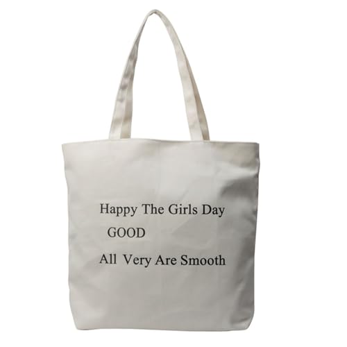 Vielseitige Leinwand Umhängetasche Mit Trendiger Buchstabe Druck Großer Kapazität Reißverschluss Handtasche Einkaufstasche Für Stilvolle Ladies Handtasche Vielseitige Leinwand Umhängetasche Mit Trendiger Buchstabe Druck Großer Kapazität Reißverschluss Handtasche Einkaufstasche Für Stilvolle Ladies Handtasche von BUBEFSKD
