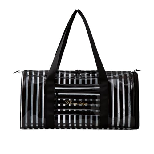 BUBEFSKD Vielseitige Transparente Yoga Tasche Geräumige Tasche Für Fitnessstudio Reisen Und Einkaufen Für Männer Und Frauen Nylon Materialtasche Geeignet von BUBEFSKD