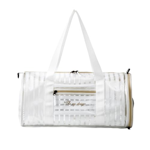 BUBEFSKD Vielseitige Transparente Yoga Tasche Geräumige Tasche Für Fitnessstudio Reisen Und Einkaufen Für Männer Und Frauen Nylon Materialtasche Geeignet von BUBEFSKD