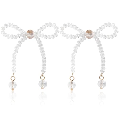 Vintage Bowknot Ohrringe Für Frauen Elegante Handgefertigte Kristallperlen Statement Schmuck 2024 Ohrbekleidung Ohr Für Mädchen Vintage Bowknot Ohrringe Für Frauen Elegante Handgefertigte Kristallperlen Statement Schmuck 2024 Ohrbekleidung Ohr Für Mädchen von BUBEFSKD