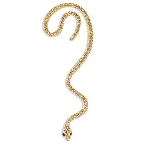 Zarte Schlangenohr Ohr Wickel Ohrringe Knorpel Kein Durchbohrtes Juwerly Für Freundin Täglich Schlange Manschette Ohrringe von BUBEFSKD