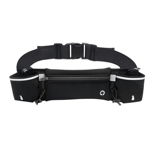 BUBEFSKD wasserdichte Laufsack Pack Reflektierende Gürtel Sport Taille Übung Für Frauen Mann Geldgürtel Sport Verstellbares Wandern Mit Taschen von BUBEFSKD