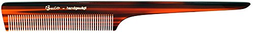 BUCO Stielkamm - 19,5 cm Havannabraun, Acetat Plattenmaterial, Haar- und Kopfhaut-schonend, für Männer und Frauen BUCO Stielkamm - 19,5 cm Havannabraun, Acetat Plattenmaterial, Haar- und Kopfhaut-schonend, für Männer und Frauen von BUCO