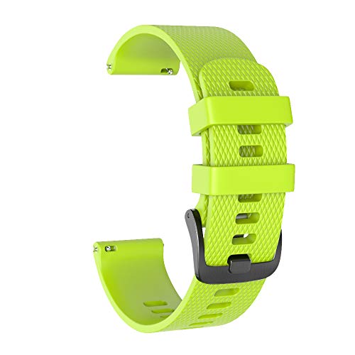 BUDAY 20 mm Ersatz-Uhrenarmband für Garmin Venu SQ/Venu 2 Plus/Vivomove HR/Forerunner 158 Move Sport/Armband, einfach zu installieren, For VENU2 Plus, Achat von BUDAY