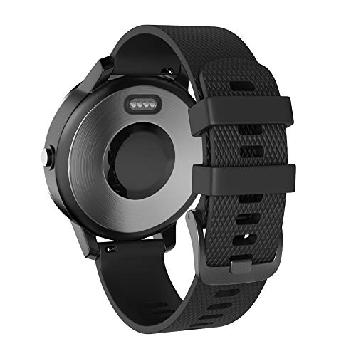 BUDAY 20 mm Ersatz-Uhrenarmband für Garmin Venu SQ/Venu 2 Plus/Vivomove HR/Forerunner 158 Move Sport/Armband, einfach zu installieren, Garmin Move 3 645, Achat von BUDAY