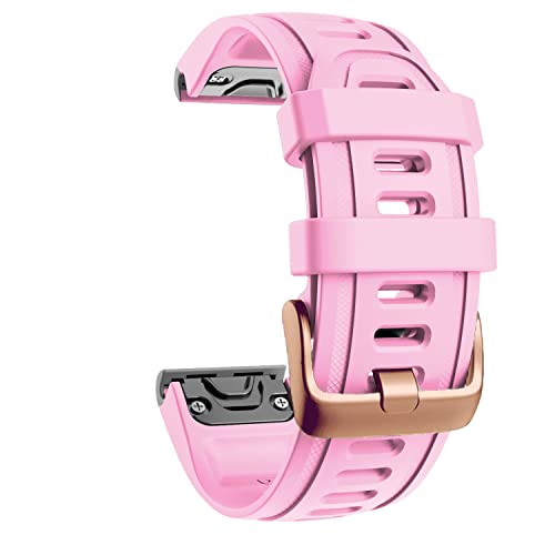BUDAY Correa Silikon-Uhrenarmbänder mit Schnellverschluss für Garmin Fenix 5S 5SPlus 6S 6SPro Smartwatch-Armband Zubehör, For Fenix 5S, Achat von BUDAY