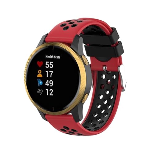 BUDAY Silikon-Armband für Garmin Venu Uhrenarmband für Garmin Vivoactive 4S Vivoactive 4 Smartwatch, 18, 20, 22 mm, 20mm For Venu, Achat von BUDAY