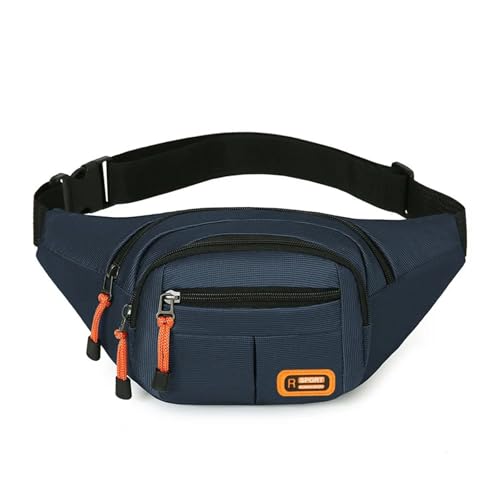 BUDAY Verdickte und verschleißfeste, neue Hüfttasche, große Kapazität, wasserabweisende Umhängetasche, verschleißfeste tragbare Tasche, blau, Einheitsgröße, Handwerker von BUDAY