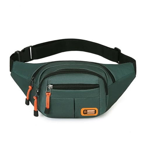 BUDAY Verdickte und verschleißfeste, neue Hüfttasche, große Kapazität, wasserabweisende Umhängetasche, verschleißfeste tragbare Tasche, grün, Einheitsgröße, Handwerker von BUDAY