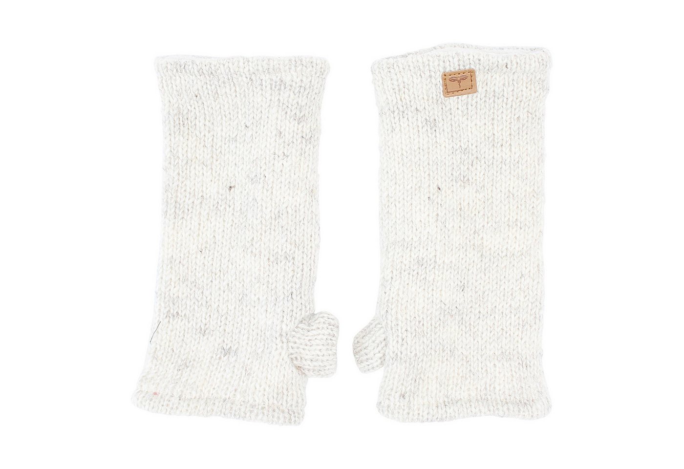 BUDDHA arts&more Armstulpen Pulswärmer Stulpen mit Daumen verschiedene Farben Handarbeit aus Nepal von BUDDHA arts&more