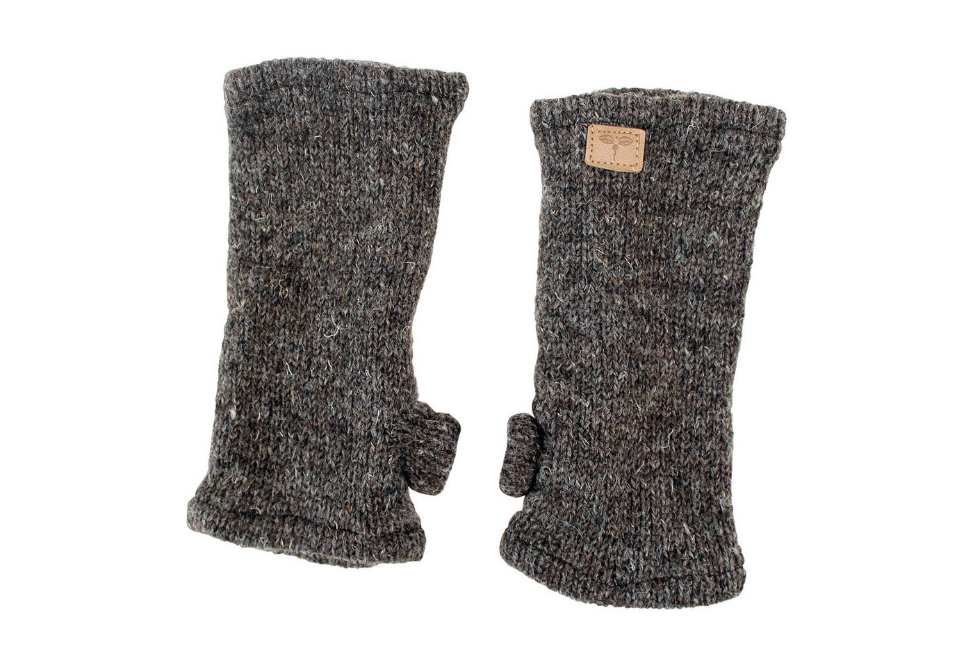 BUDDHA arts&more Armstulpen Pulswärmer Stulpen mit Daumen verschiedene Farben Handarbeit aus Nepal von BUDDHA arts&more