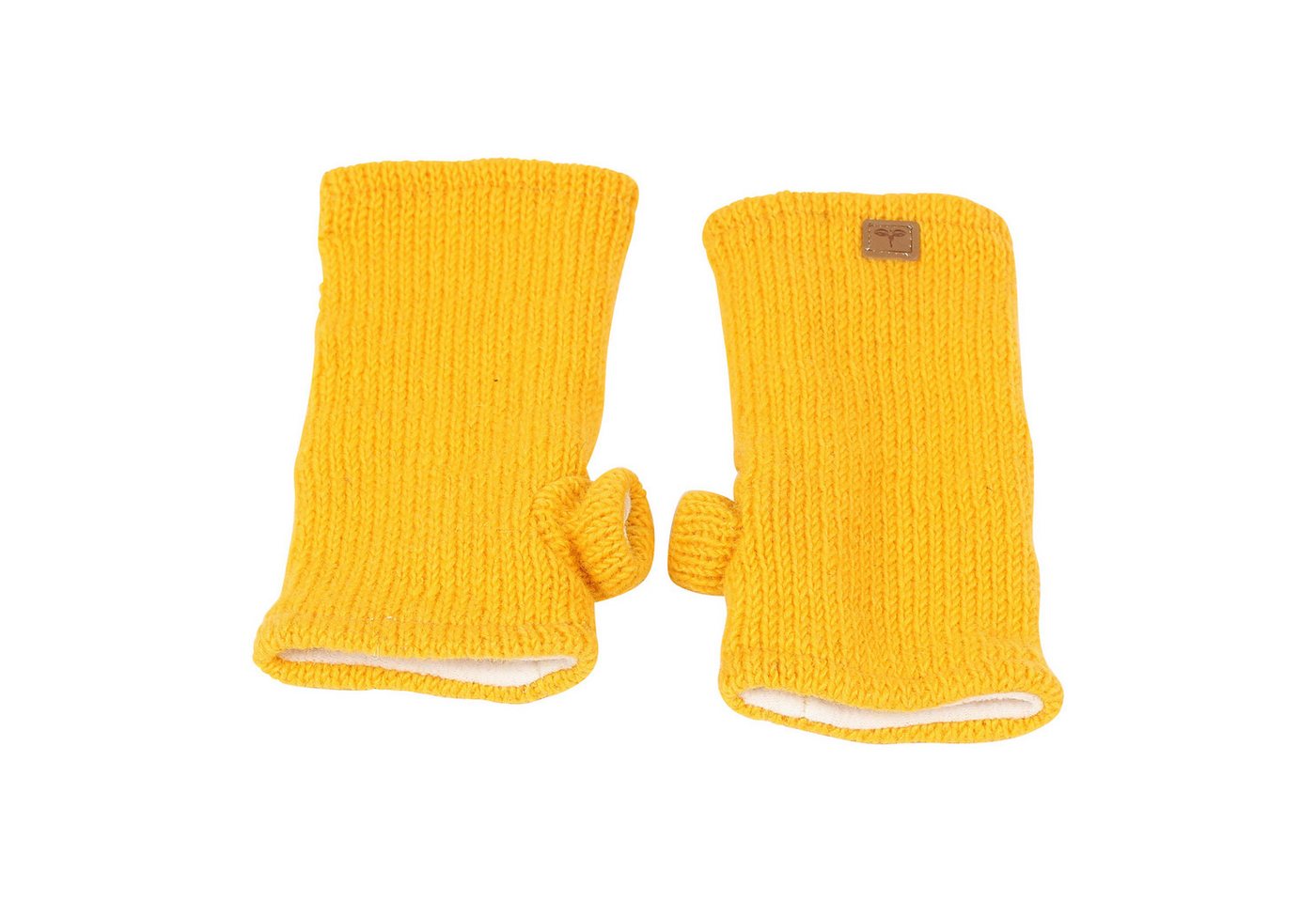 BUDDHA arts&more Armstulpen Pulswärmer Stulpen mit Daumen verschiedene Farben Handarbeit aus Nepal von BUDDHA arts&more