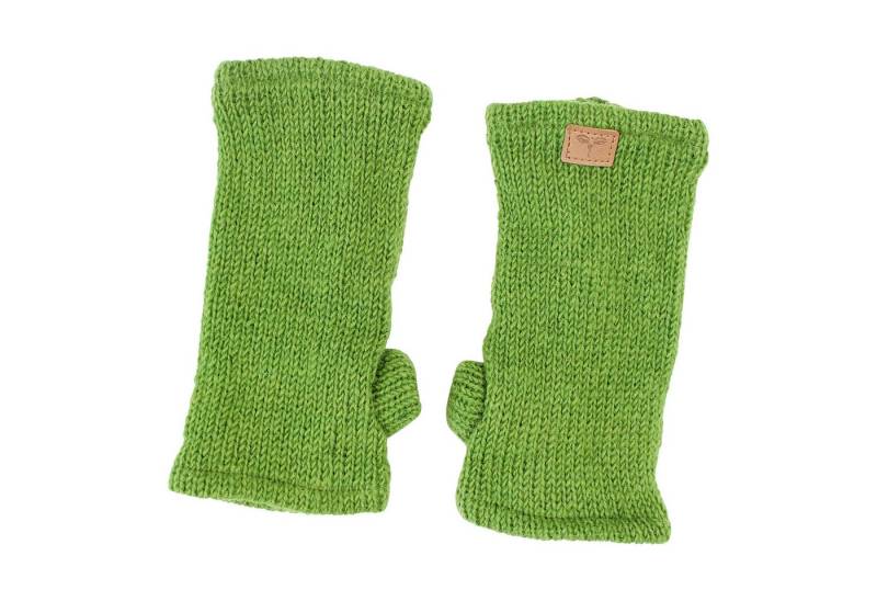 BUDDHA arts&more Armstulpen Pulswärmer Stulpen mit Daumen verschiedene Farben Handarbeit aus Nepal von BUDDHA arts&more