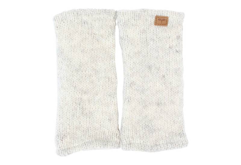 BUDDHA arts&more Armstulpen Pulswärmer Stulpen mit Daumenschlitz Handarbeit aus Nepal Handwärmer von BUDDHA arts&more