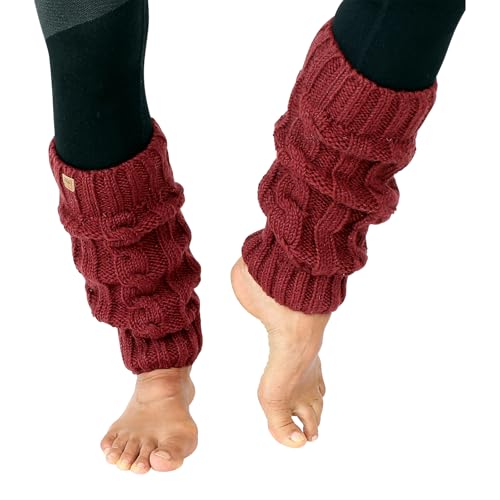 BUDDHA arts&more Beinstulpen handgestrickt fleecegefüttert aus Nepal 100% Wolle legwarmer von BUDDHA arts&more