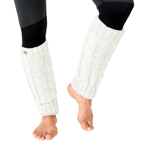 BUDDHA arts&more Beinstulpen handgestrickt fleecegefüttert aus Nepal 100% Wolle legwarmer von BUDDHA arts&more