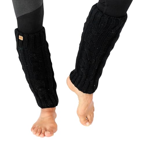 BUDDHA arts&more Beinstulpen handgestrickt fleecegefüttert aus Nepal 100% Wolle legwarmer von BUDDHA arts&more