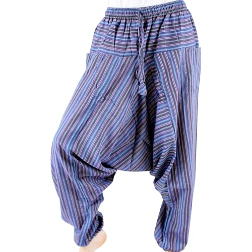 BUDDHA arts&more Haremshose AUS Nepal (Dunkelblau) von BUDDHA arts&more