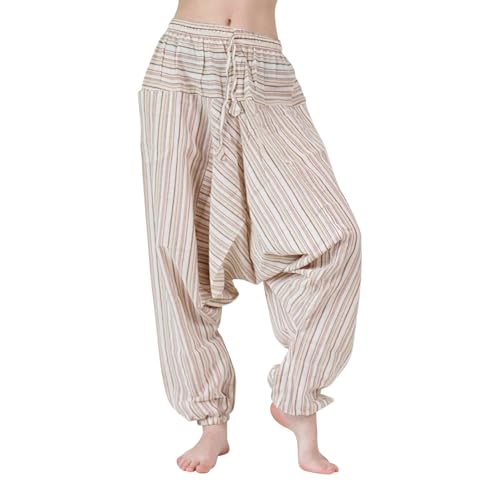 BUDDHA arts&more Haremshose AUS Nepal (Natur) von BUDDHA arts&more