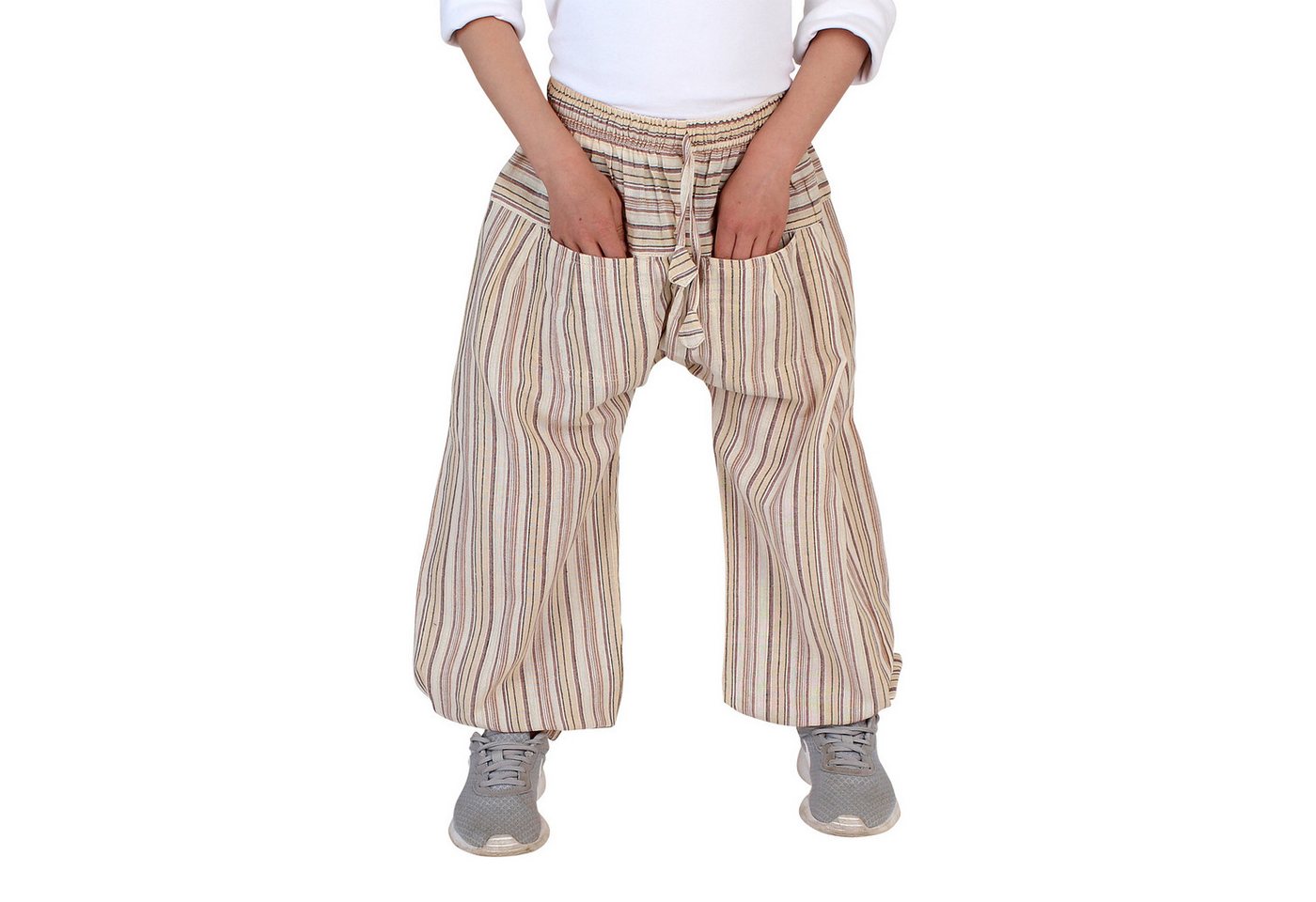 BUDDHA arts&more Haremshose Gestreifte Aladin Haremshose von BUDDHA arts&more