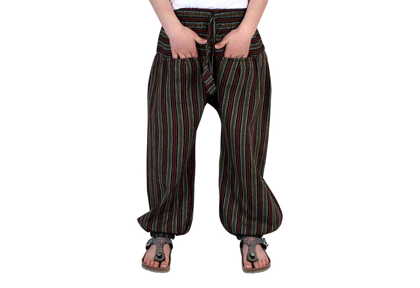 BUDDHA arts&more Haremshose Gestreifte Aladin Haremshose von BUDDHA arts&more
