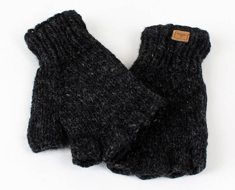 Fingerlinge Halbfingerlinge Aus Nepal Einheitsgröße 100% Wolle Gefüttert Handarbeit Gloves Half Fingers von BUDDHAartsandmore