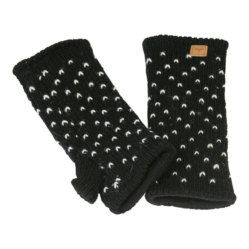 Gemusterte Pulswärmer Handarbeit Aus Nepal Gefüttert Einheitsgröße 100% Wolle Gemusterte Pulswärmer Handarbeit Aus Nepal Gefüttert Einheitsgröße 100% Wolle von BUDDHAartsandmore