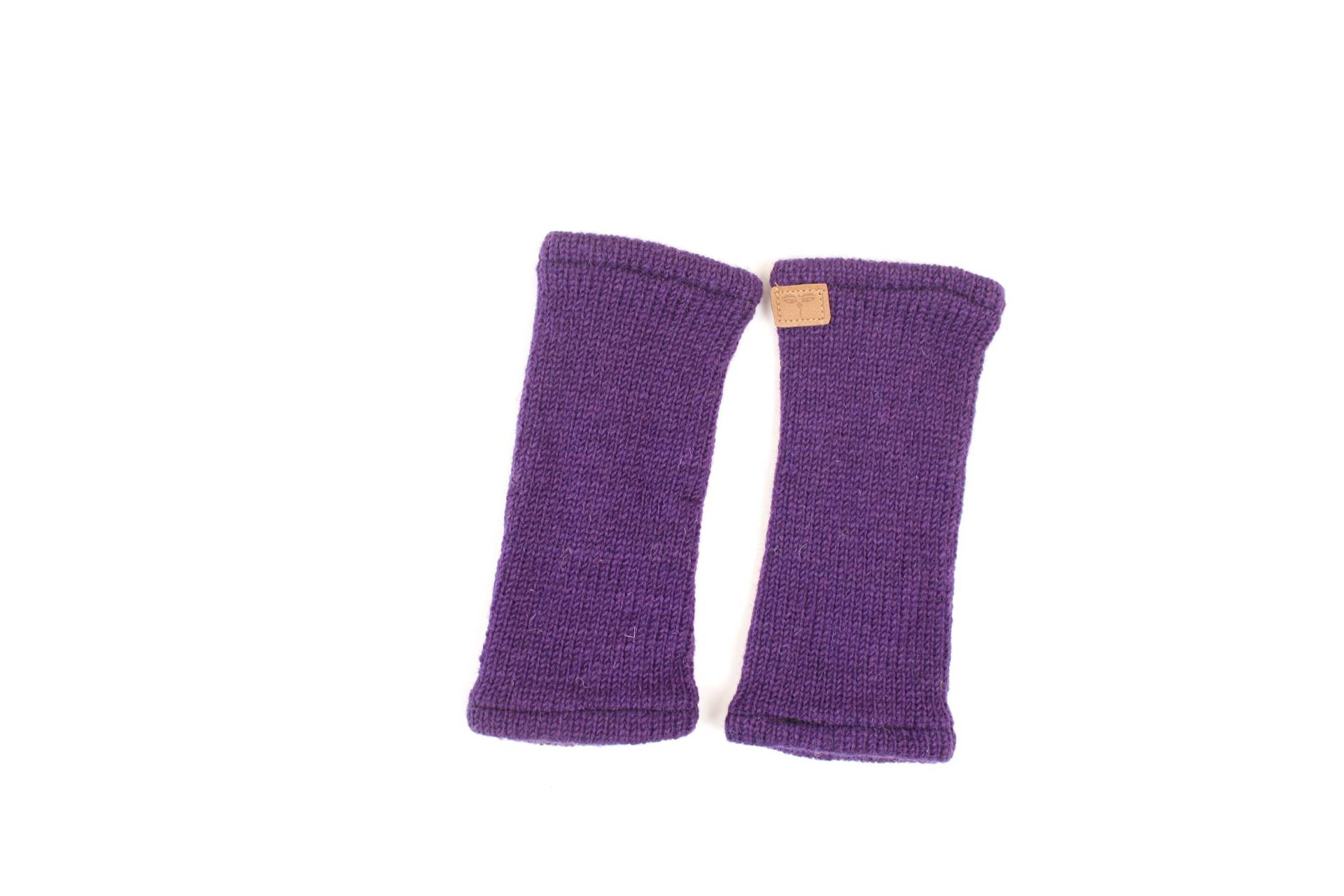 Lila Pulswärmer Ohne Daumen Aus Nepal Einheitsgröße 100% Wolle Handarbeit Handwarmers Lila Pulswärmer Ohne Daumen Aus Nepal Einheitsgröße 100% Wolle Handarbeit Handwarmers von BUDDHAartsandmore