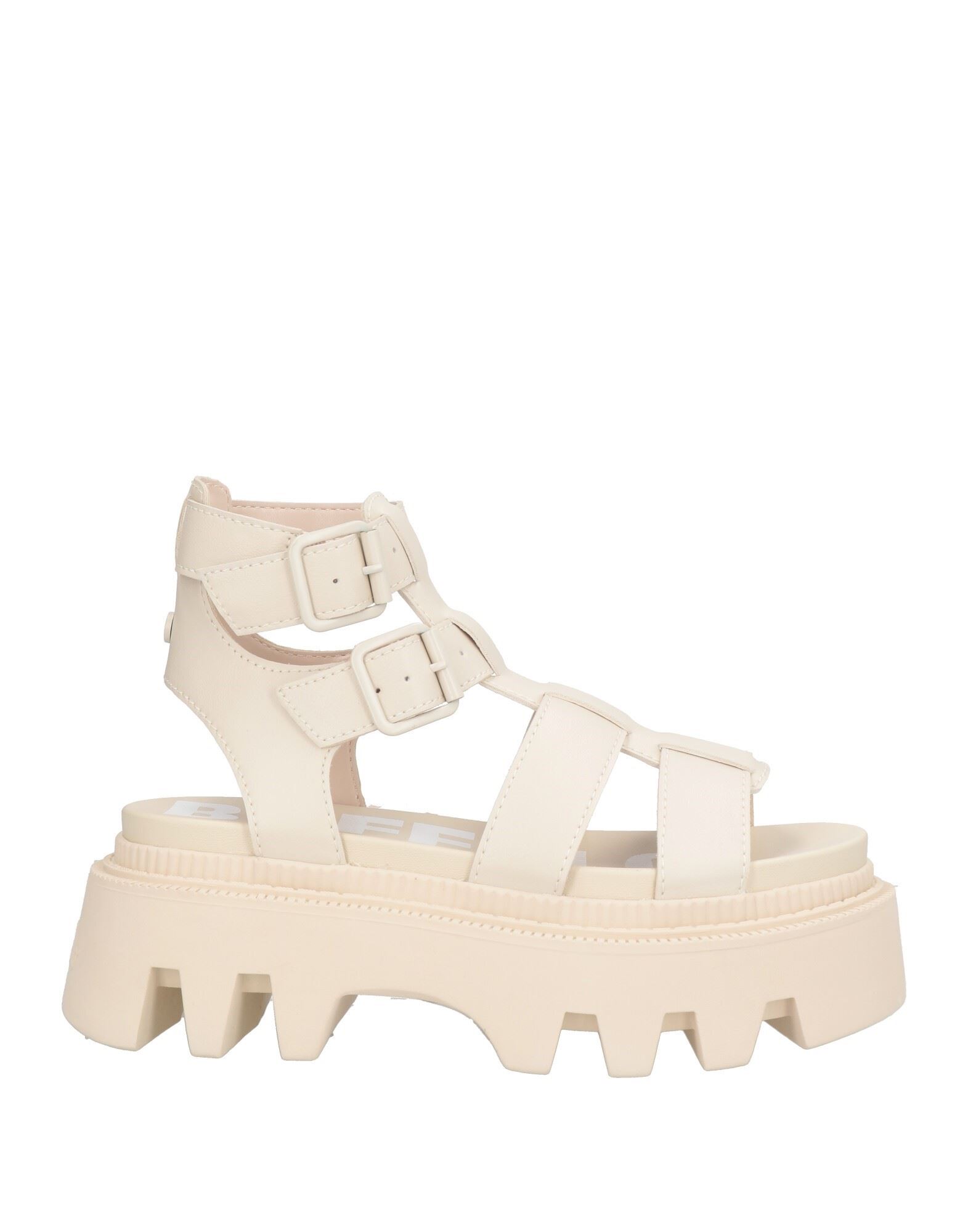 BUFFALO Sandale Damen Cremeweiß von BUFFALO