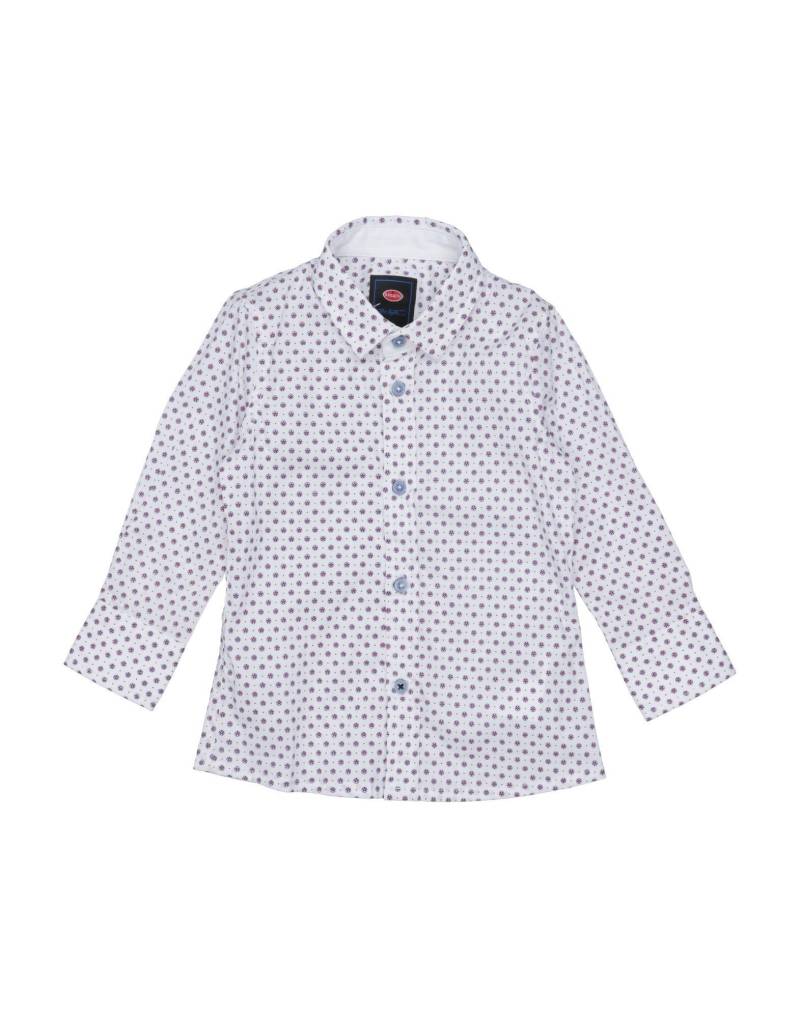 BUGATTI Hemd Kinder Weiß von BUGATTI