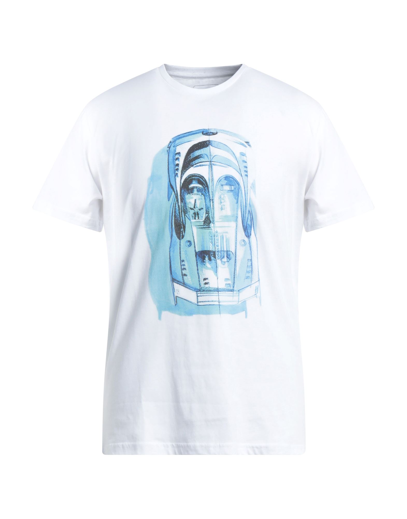 BUGATTI T-shirts Herren Weiß von BUGATTI