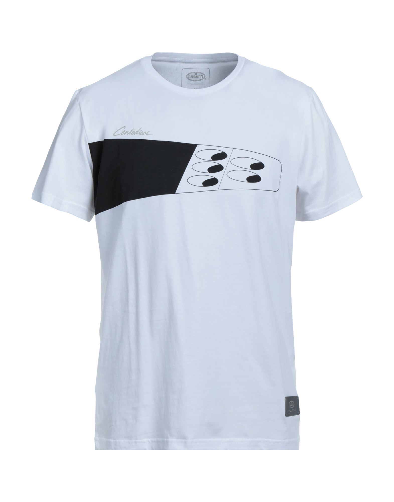 BUGATTI T-shirts Herren Weiß von BUGATTI