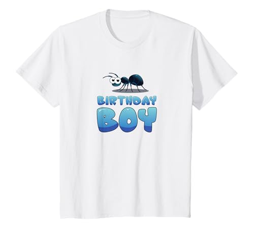 Kinder Ameisen Geburtstag Junge T-Shirt Kinder Ameisen Geburtstag Junge T-Shirt von BUGS INSECTS AND ANTS APPAREL