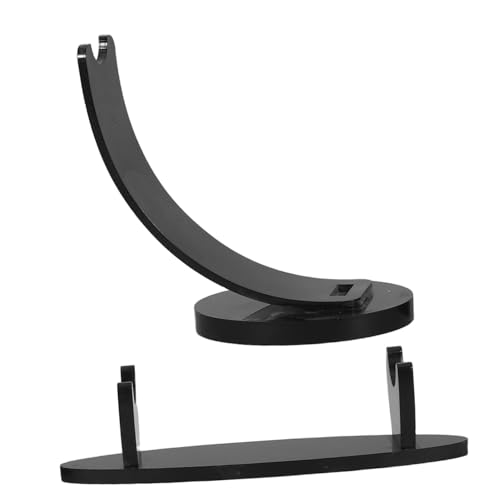 BUGUUYO 2stücke Acryl-stifthalter Ausstellungsstand Für Make-up-pinsel Nagelbürste Schreibstifte Organizer-halter Rutschfeste Basis Schwarz von BUGUUYO