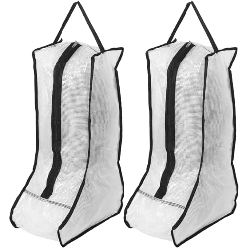 BUGUUYO 2stücke Stiefel Aufbewahrungstaschen Mit Reißverschluss Staubdicht Und Multifunktionale Reisebeutel Für Stiefel Schuhe Und Zubehör Für Frauen von BUGUUYO