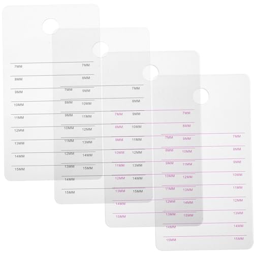 BUGUUYO 4stücke Wimpern Palette Mit Wimpern Halter Bord Für Verlängerung Ablage Für Künstliche Organizer Für Falsche von BUGUUYO