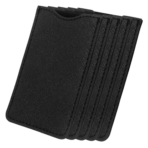 BUGUUYO 5stücke Pu-kammetui Mit Holz Kamm Reisekammetui Pu-kammhülle Weiches Reisekammetui Kammhalter Persönliche Kammetuis Reisekammtasche von BUGUUYO