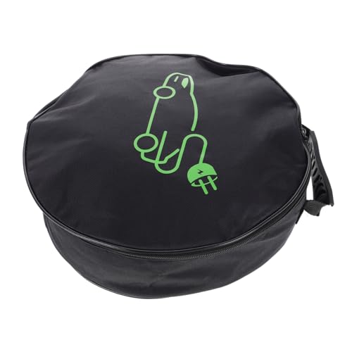 BUGUUYO wasserdichte Kabelaufbewahrungstasche Für Ev-ladekabel Tragbare Organizer-Tasche Aus Oxford Abschließbarem Reißverschluss Geeignet Für Elektroauto-ladekabel Und Zubehör von BUGUUYO