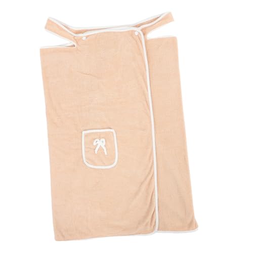 BUGUUYO Tragbares Spa-handtuchkleid Für Damen Weicher Und Saugfähiger Bademantel Sauna-bademantel Strand- Und Fitnessstudio-bademantel von BUGUUYO