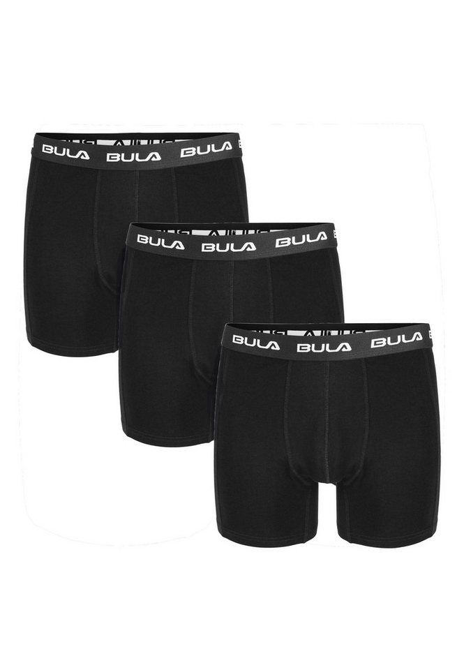 BULA Boxershorts Frame (3-St) im 3er-Pack mit Flatlock-Nähten von BULA
