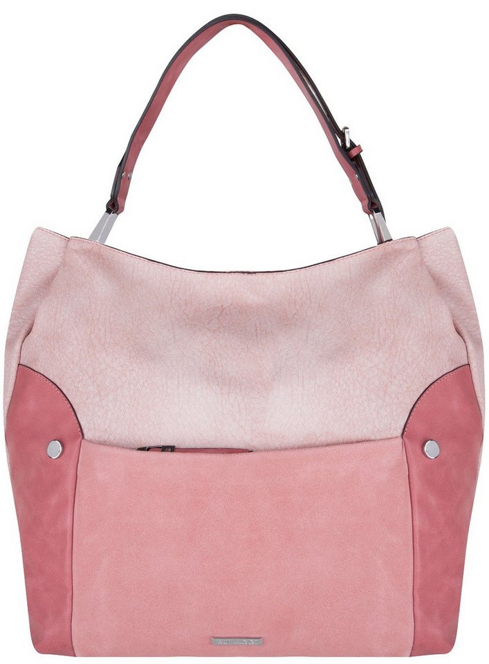 BULAGGI Handtasche 30282, Block Hobo mit Ziernieten, strukturiertes Leder von BULAGGI