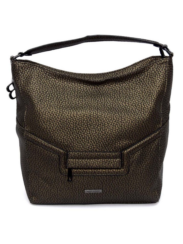 BULAGGI Handtasche Bulaggi-ROTHKO Hobo Bronze-Schultertasche 36x35x15 von BULAGGI