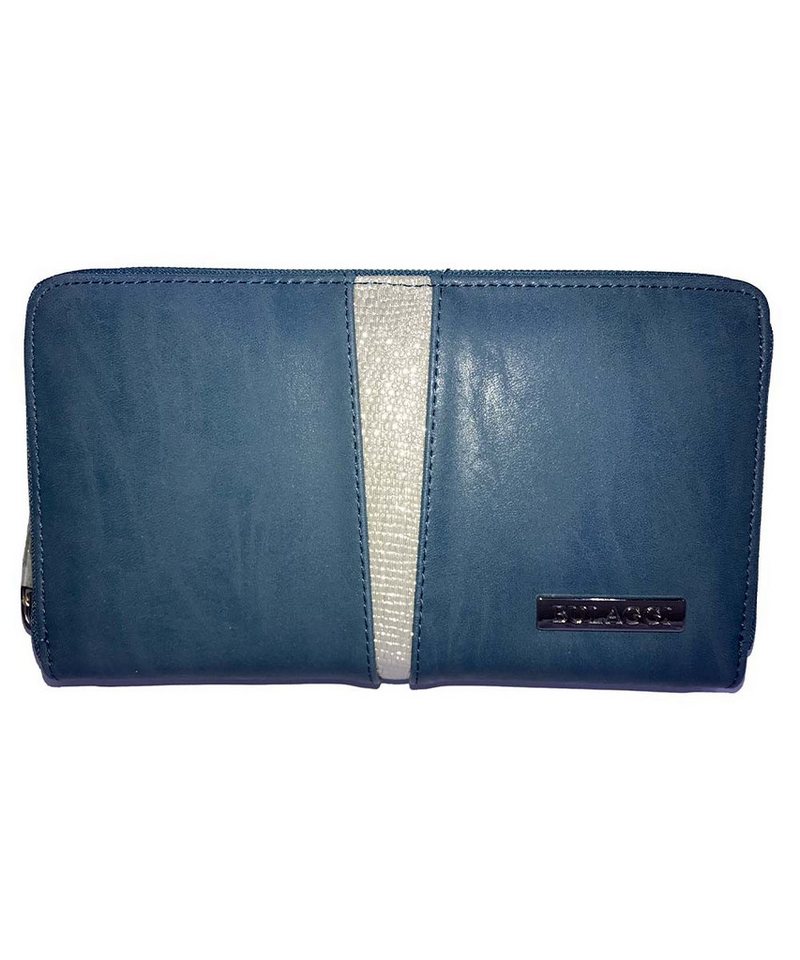 BULAGGI Mini Geldbörse Bulaggi-Geldbörse Avery wallet zip (Blau) von BULAGGI