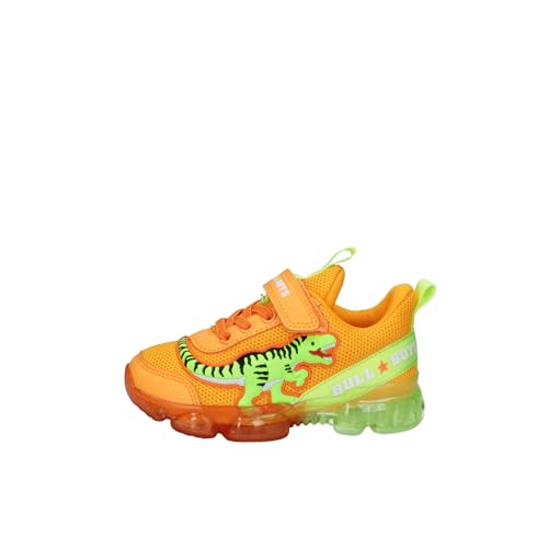 Bull boys - dinosauro lights sneaker - 28 - arancione von Bull Boys